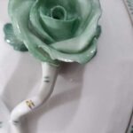 Large Herend Heart-Shaped Jewelry Box with Apponyi Pattern and Rose Handle - Image 17