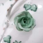 Large Herend Heart-Shaped Jewelry Box with Apponyi Pattern and Rose Handle - Image 18