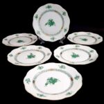 Herend Apponyi dessert plates 6 pieces set - Image 3
