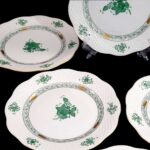 Herend Apponyi dessert plates 6 pieces set - Image 8