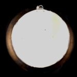 Hortobágy – Puszta scene bronzed ceramic wall plate. - Image 9