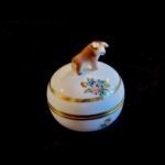 Herend “Bull Handled” Victoria Pattern Jewelry Box - Image 15