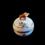 Herend “Bull Handled” Victoria Pattern Jewelry Box - Image 17