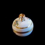Herend “Bull Handled” Victoria Pattern Jewelry Box - Image 20