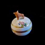 Herend “Bull Handled” Victoria Pattern Jewelry Box - Image 5