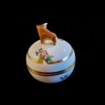 Herend “Bull Handled” Victoria Pattern Jewelry Box - Image 7