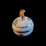 Herend “Bull Handled” Victoria Pattern Jewelry Box - Image 10