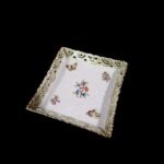 Herend Baroque Tray – Victoria Pattern – Reticulated Design