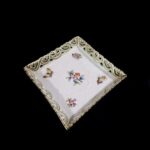 Herend Baroque Tray – Victoria Pattern – Reticulated Design - Image 11