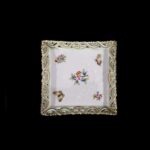 Herend Baroque Tray – Victoria Pattern – Reticulated Design - Image 4