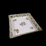 Herend Baroque Tray – Victoria Pattern – Reticulated Design - Image 6