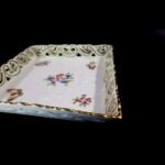 Herend Baroque Tray – Victoria Pattern – Reticulated Design - Image 7