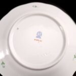 Herend Apponyi Green Chinese Bouquet Dessert Set - Image 22