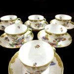 Herend Victoria Pattern (VBO) Coffee Set for 6 Persons - Image 12