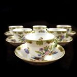 Herend Victoria Pattern (VBO) Coffee Set for 6 Persons - Image 13