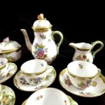 Herend Victoria Pattern (VBO) Coffee Set for 6 Persons - Image 5