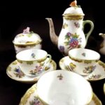 Herend Victoria Pattern (VBO) Coffee Set for 6 Persons - Image 6