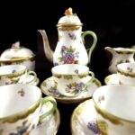 Herend Victoria Pattern (VBO) Coffee Set for 6 Persons - Image 7