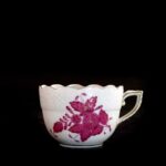 Herend Apponyi (AV) Chinese Bouquet Pur Pur Coffee Cup – 711