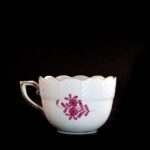 Herend Apponyi (AV) Chinese Bouquet Pur Pur Coffee Cup – 711 - Image 6