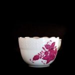 Herend Apponyi (AV) Chinese Bouquet Pur Pur Coffee Cup – 711 - Image 9