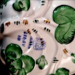 Herend Green Apponyi Pattern Leaf-Shaped Sugar Bowl - Image 13