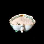 Herend Green Apponyi Pattern Leaf-Shaped Sugar Bowl - Image 6