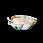 Herend Green Apponyi Pattern Leaf-Shaped Sugar Bowl - Image 8