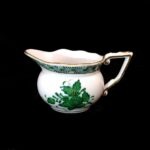 Herend Green Apponyi Pattern Milk Jug (Creamer)