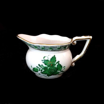 Herend Green Apponyi Pattern Milk Jug (Creamer)