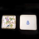 Herend Victoria (VBO) Pattern Rectangular Jewelry Box – 135th Anniversary Jubilee Mark - Image 7