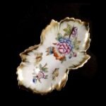 Herend Queen Victoria (VBO) Leaf Shaped Bowl - Image 4