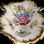 Herend Queen Victoria (VBO) Leaf Shaped Bowl - Image 7