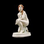Zsolnay Nude Woman by Elek Lux