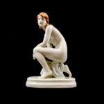 Zsolnay Nude Woman by Elek Lux - Image 3