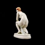 Zsolnay Nude Woman by Elek Lux - Image 4
