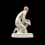 Zsolnay Nude Woman by Elek Lux - Image 7