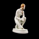 Zsolnay Nude Woman by Elek Lux - Image 8