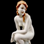 Zsolnay Nude Woman by Elek Lux - Image 2